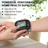 LPOW Wrist Blood Pressure Monitor for Home Use, Large LCD Display, 99 x 2 Sets Memory, 1 Carrying Case